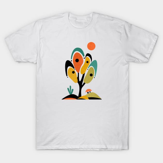 Joyful Tree Art T-Shirt by Dream Print Designs